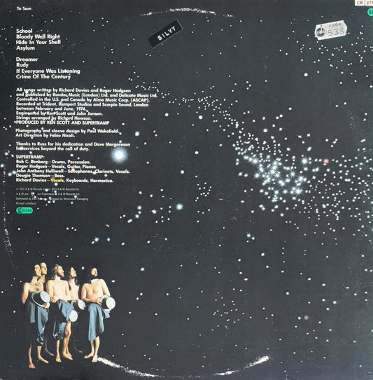 SUPERTRAMP - Crime Of The Century