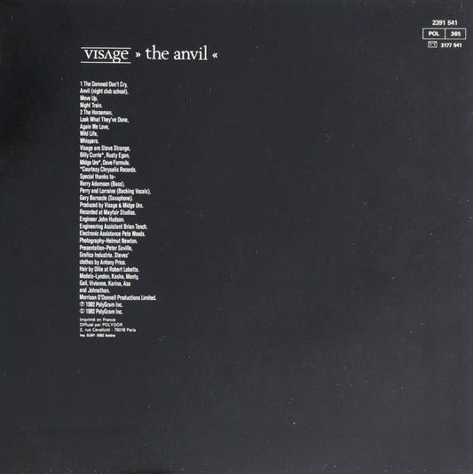 VISAGE - The Anvil