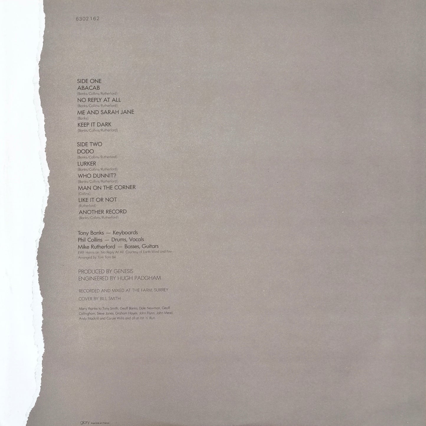 GENESIS - Abacab