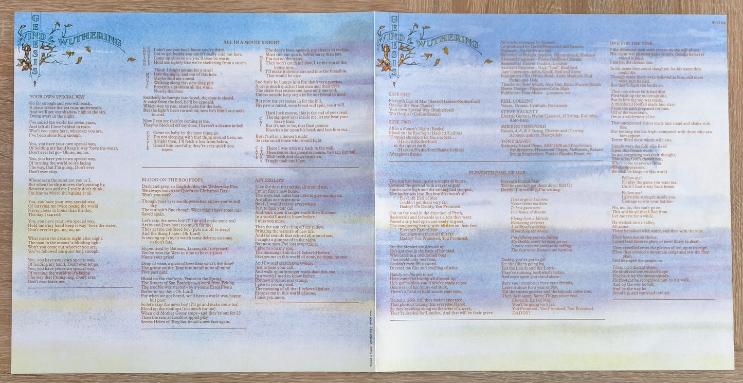 GENESIS - Wind & Wuthering