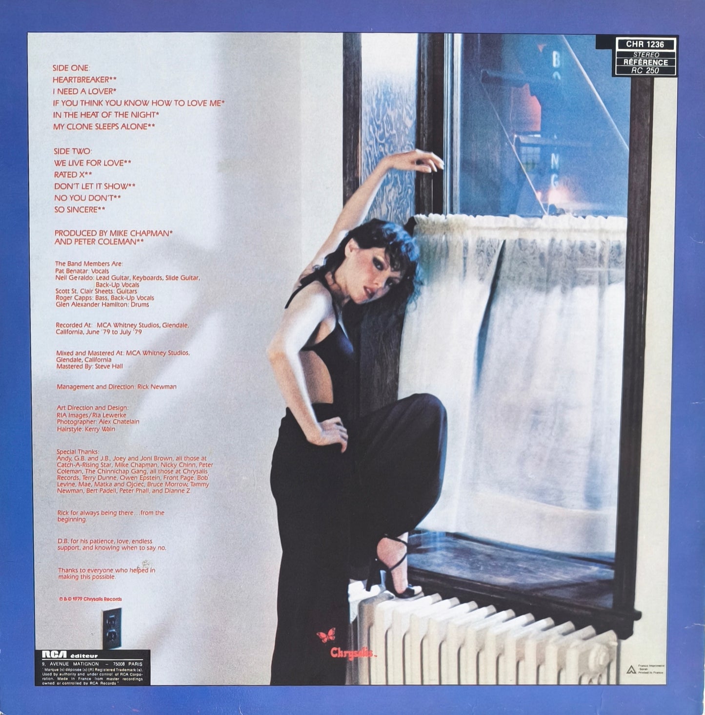 PAT BENATAR - In The Heat Of The Night