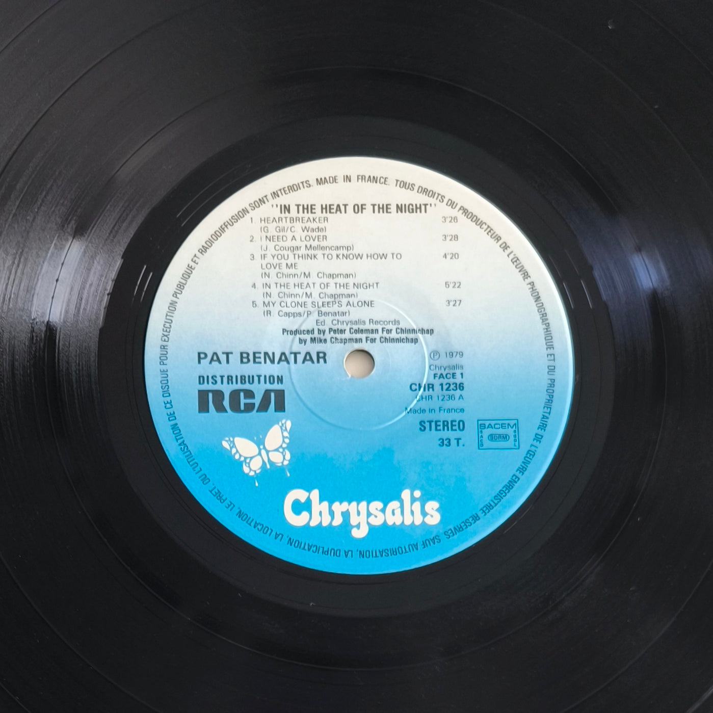 PAT BENATAR - In The Heat Of The Night