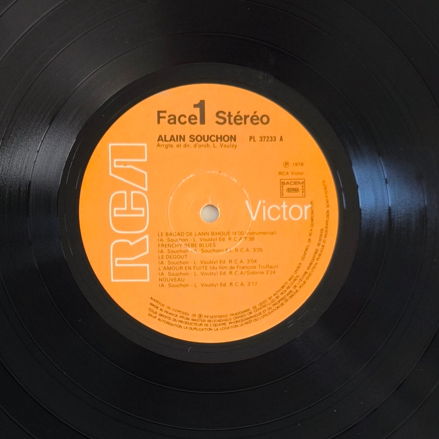 ALAIN SOUCHON - Toto 30 Ans, Rien Que Du Malheur…