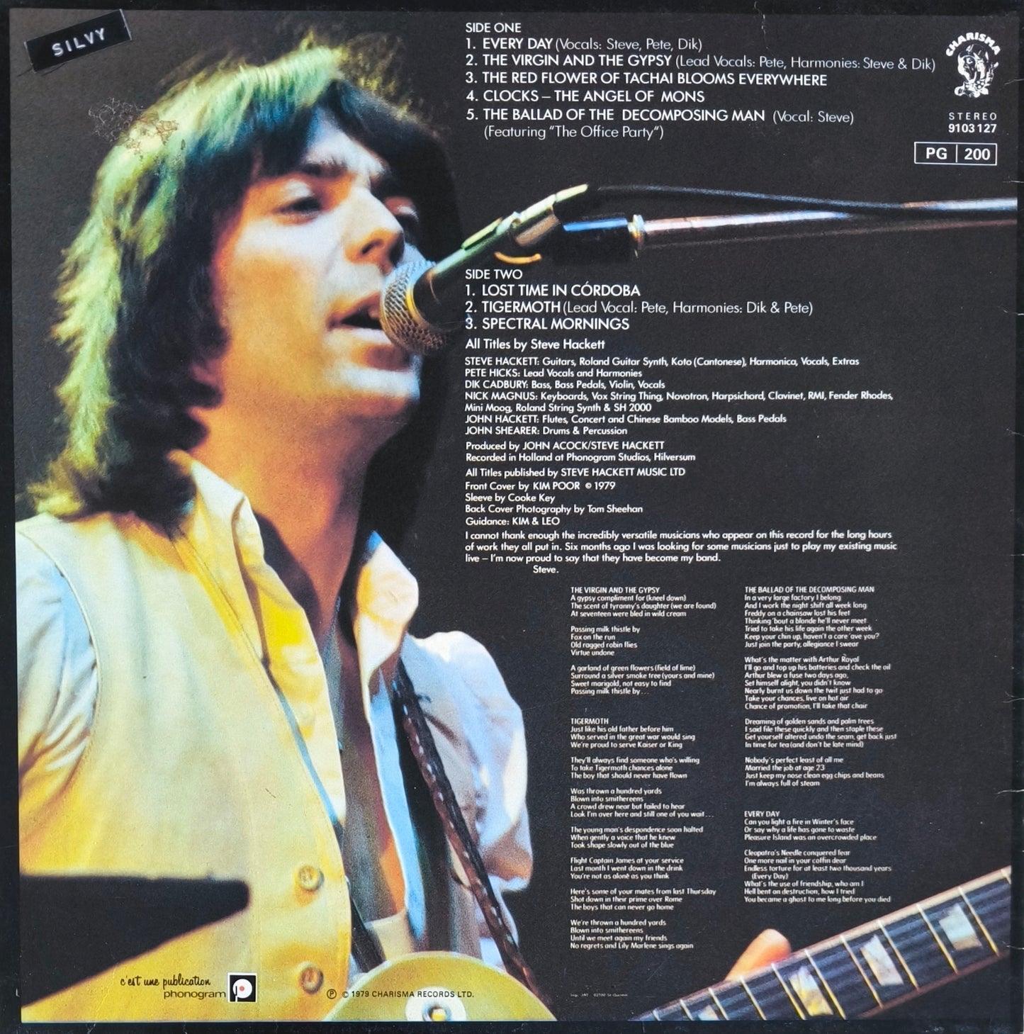 STEVE HACKETT - Spectral Mornings