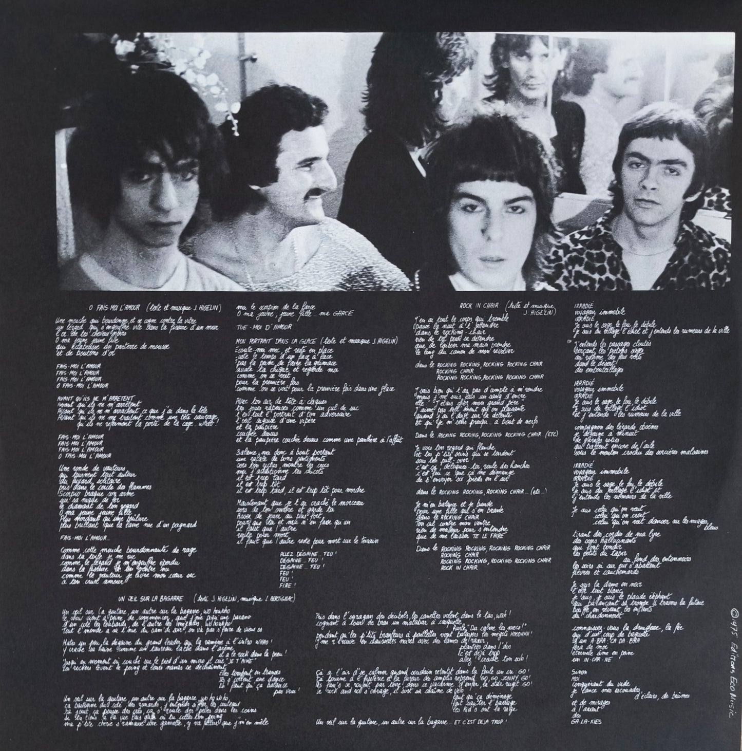 JACQUES HIGELIN - Irradié