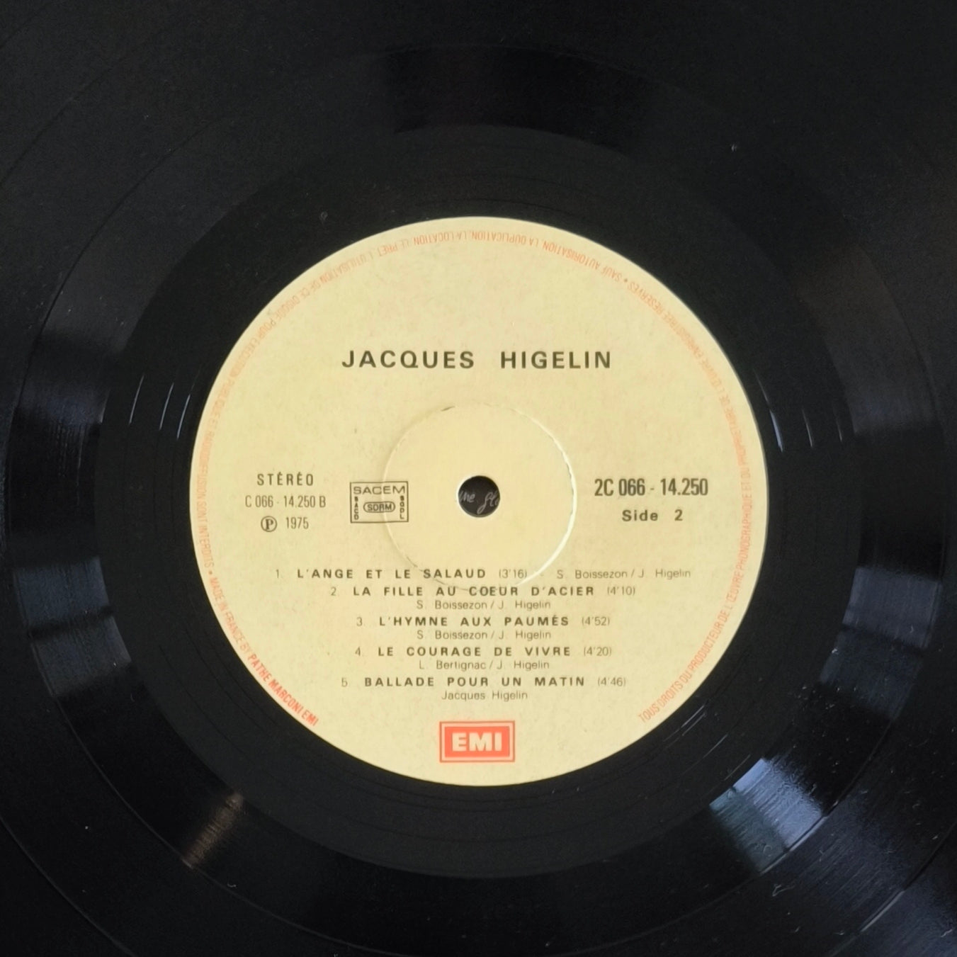 JACQUES HIGELIN - Irradié