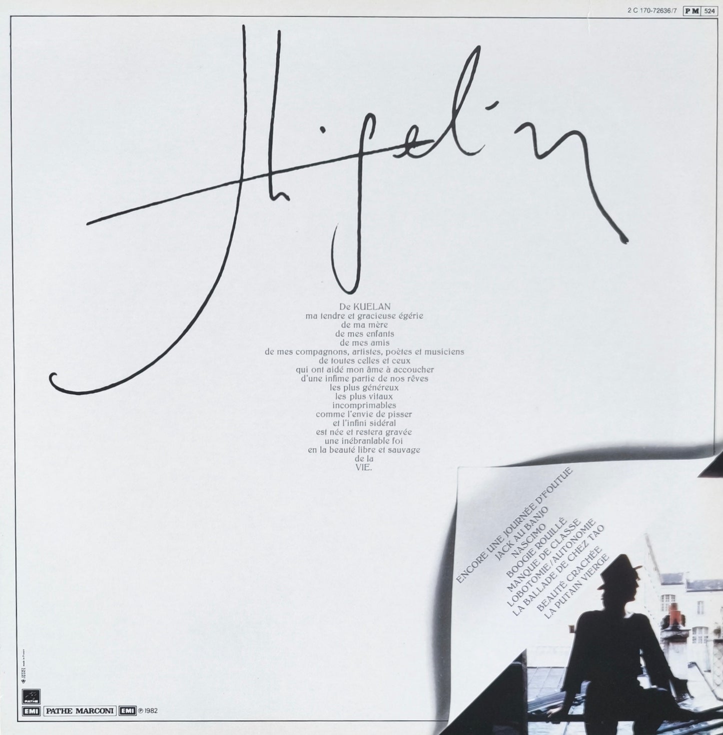 JACQUES HIGELIN - Higelin 82