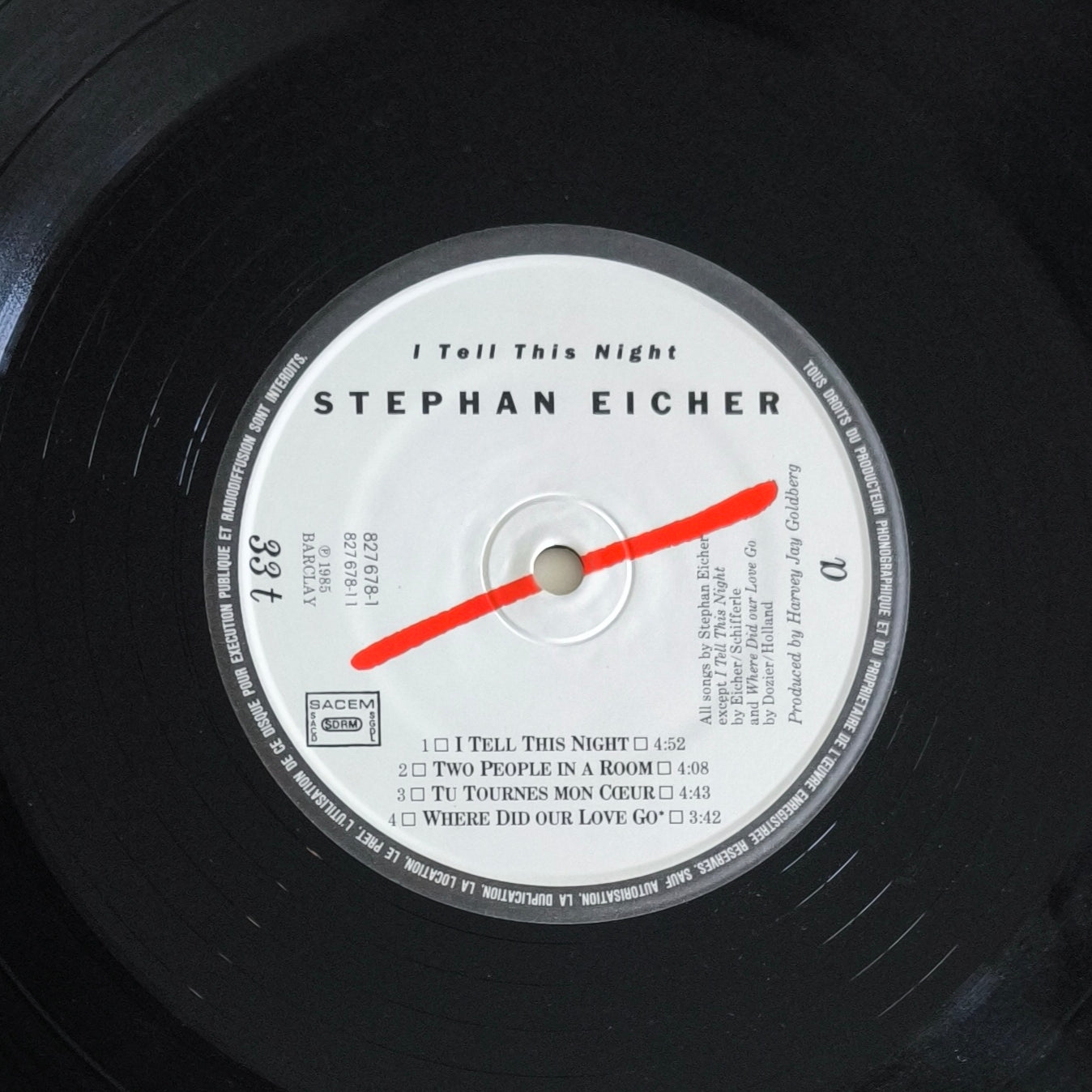 STEPHAN EICHER - I Tell this Night