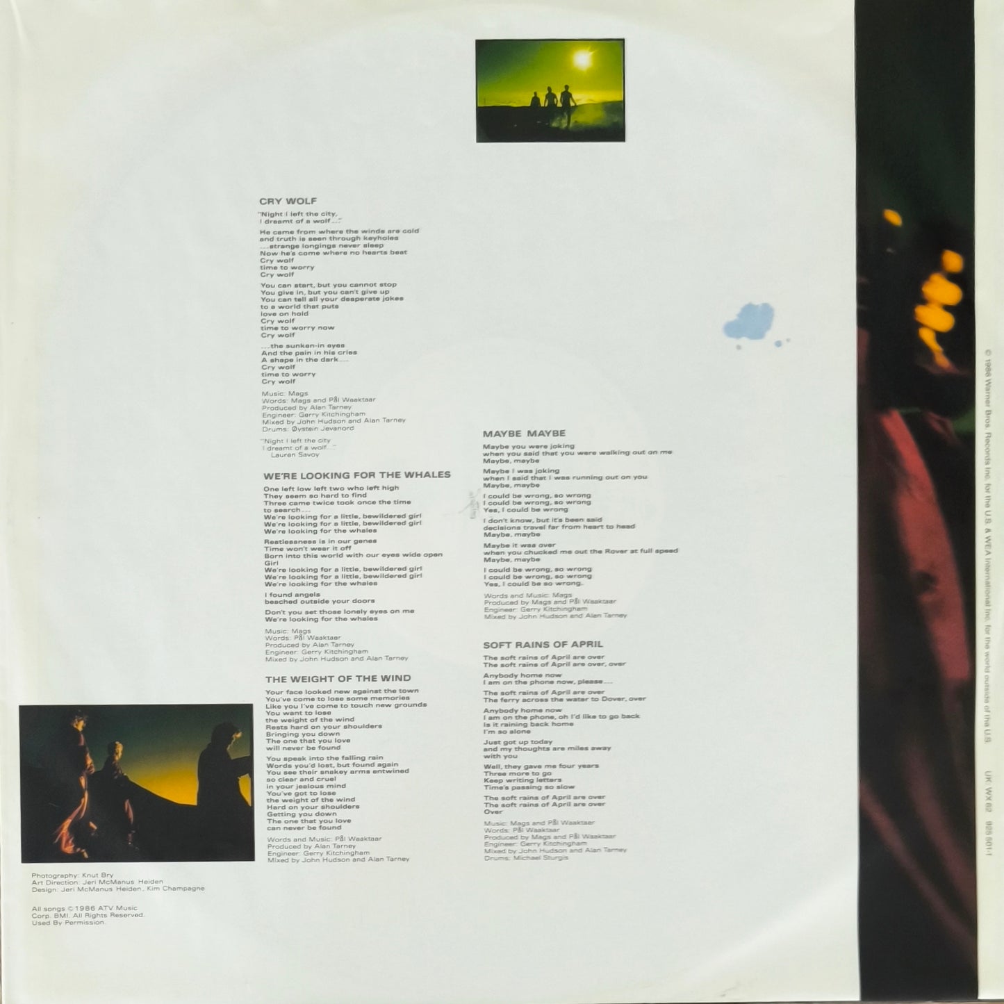 A-HA - Scoundrel Days