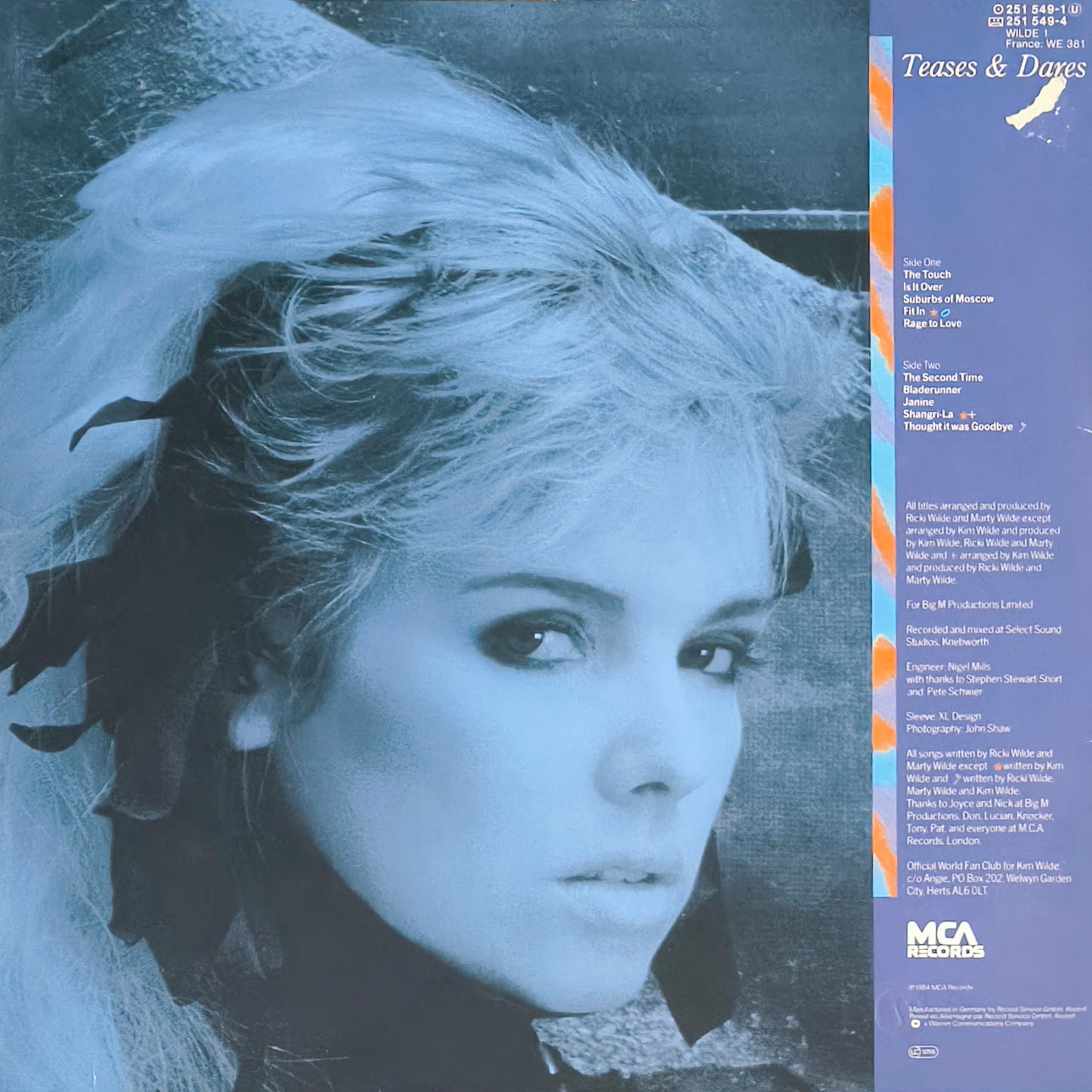 KIM WILDE - Teases & Dares