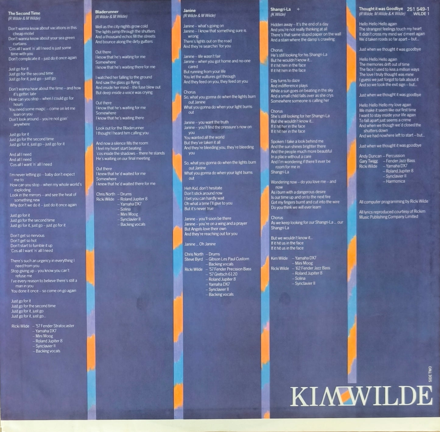 KIM WILDE - Teases & Dares
