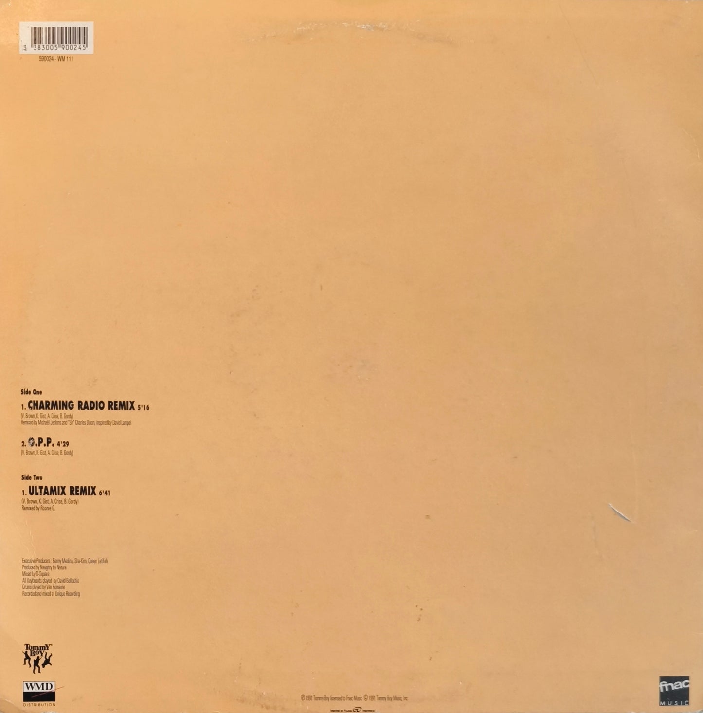 NAUGHTY BY NATURE - O.P.P.
