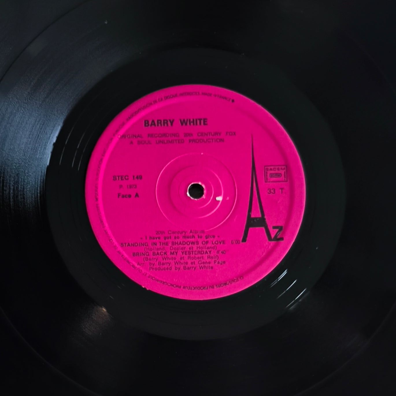 BARRY WHITE -  I've Got So Much To Give