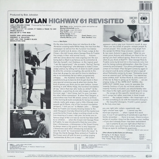 BOB DYLAN - Highway 61 Revisited