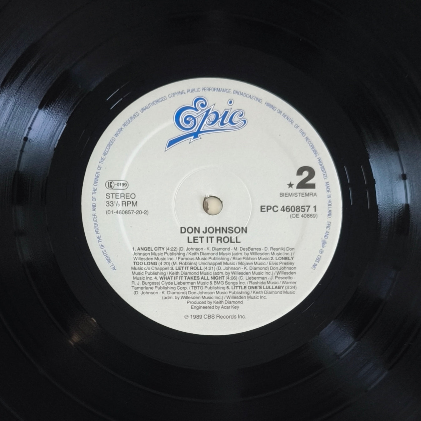 DON JOHNSON - Let it Roll