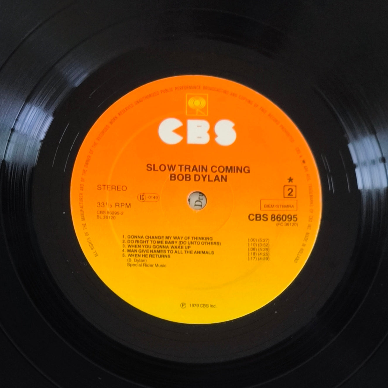 BOB DYLAN - Slow Train Coming