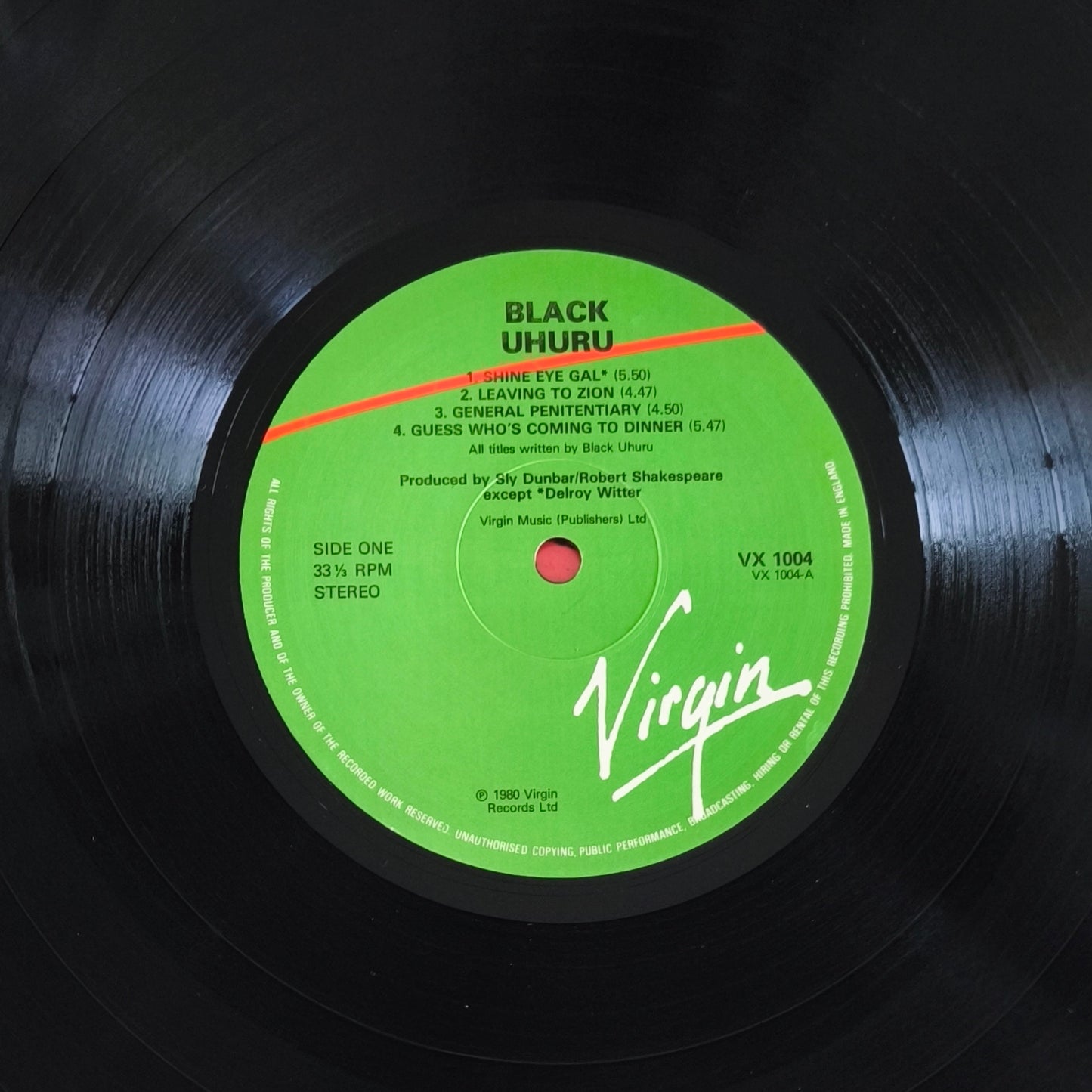 BLACK UHURU - Black Uhuru (Pressage UK)