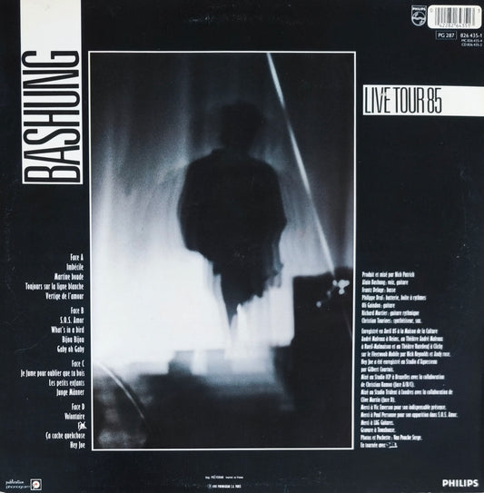 ALAIN BASHUNG - Live Tour 85