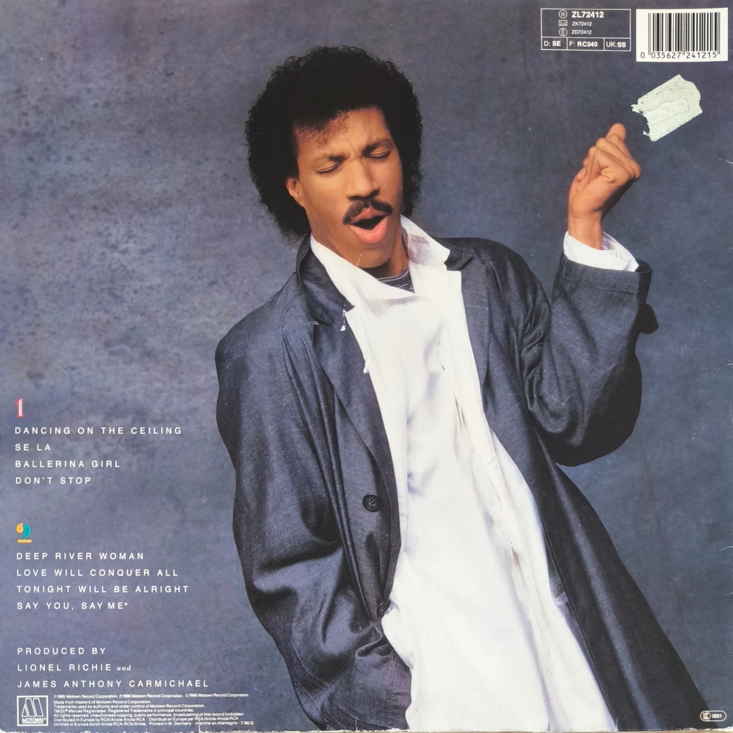 LIONEL RICHIE - Dancing On The Ceiling