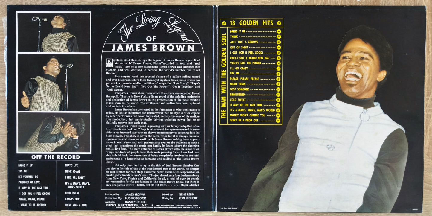 JAMES BROWN -  Live At The Apollo Volume II