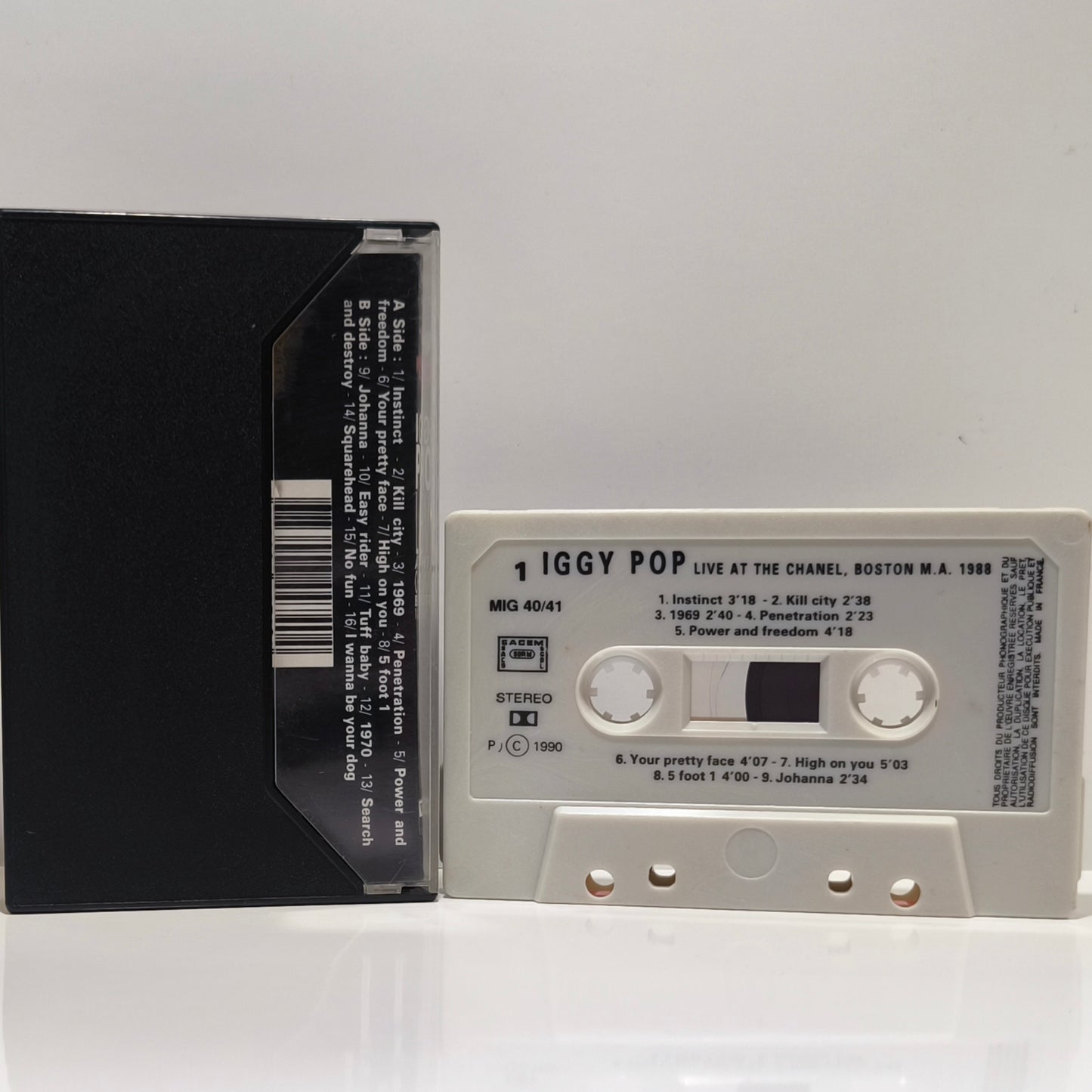 IGGY POP - Live At The Channel, Boston M.A. 1988