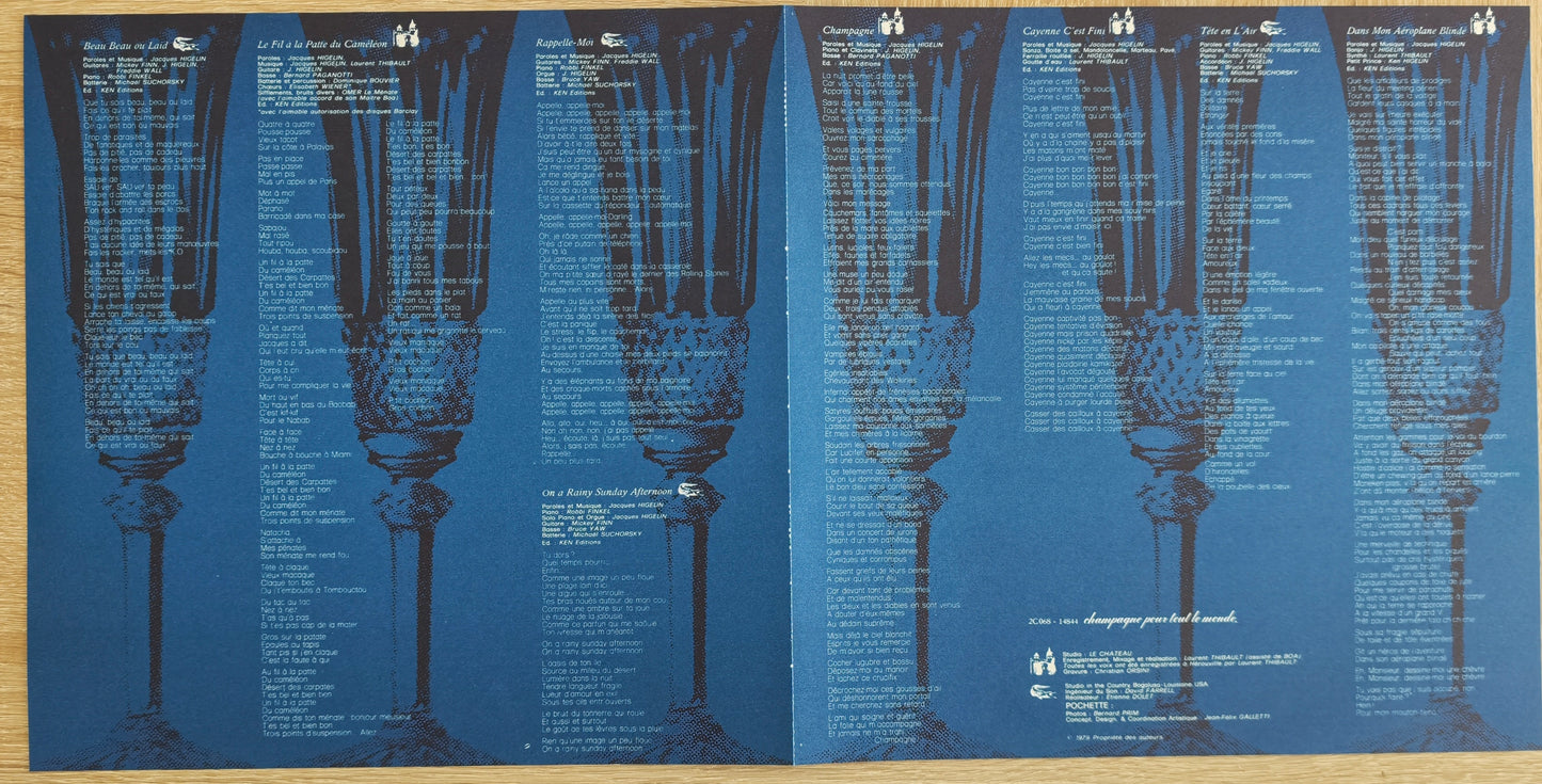JACQUES HIGELIN - Champagne pour tout le monde