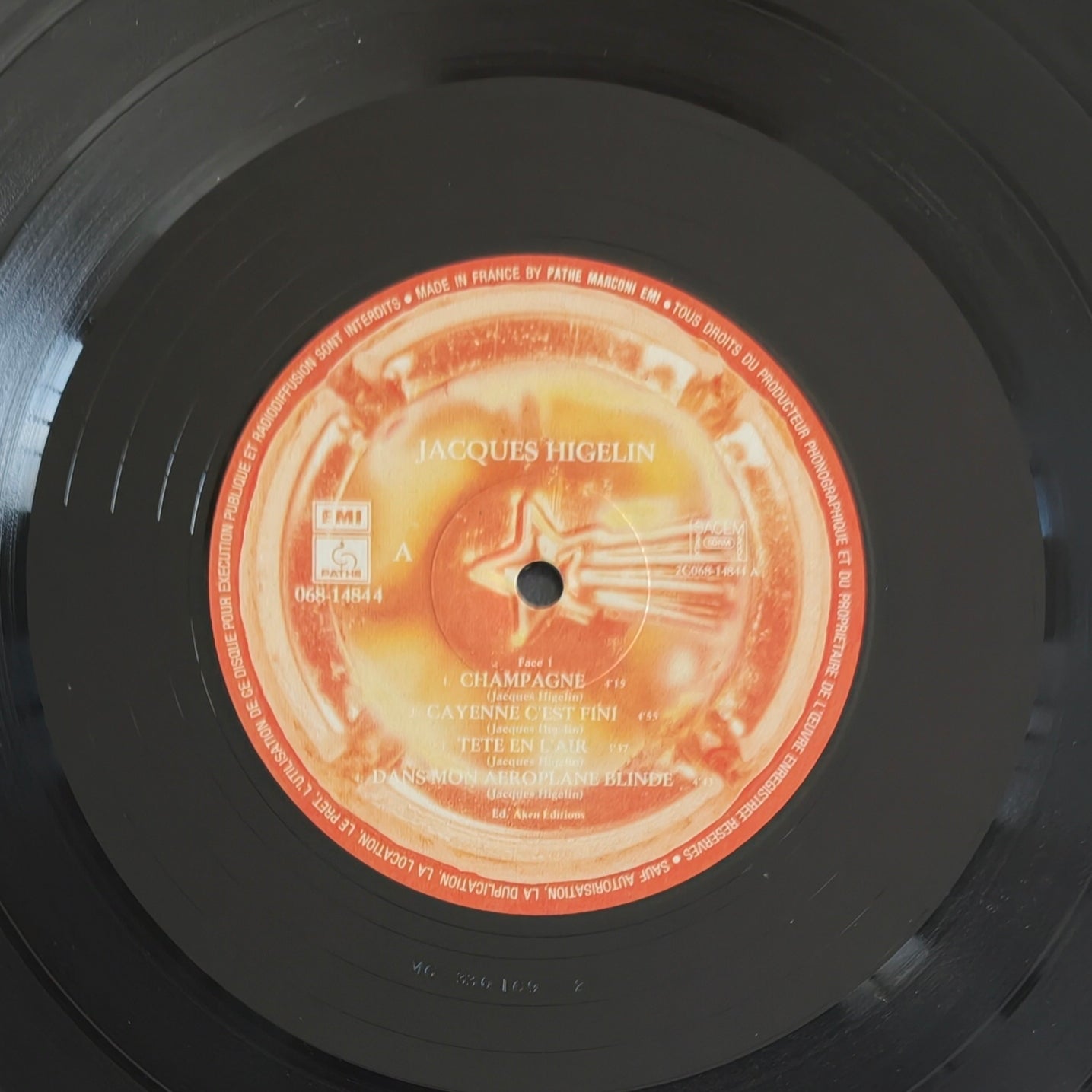 JACQUES HIGELIN - Champagne pour tout le monde