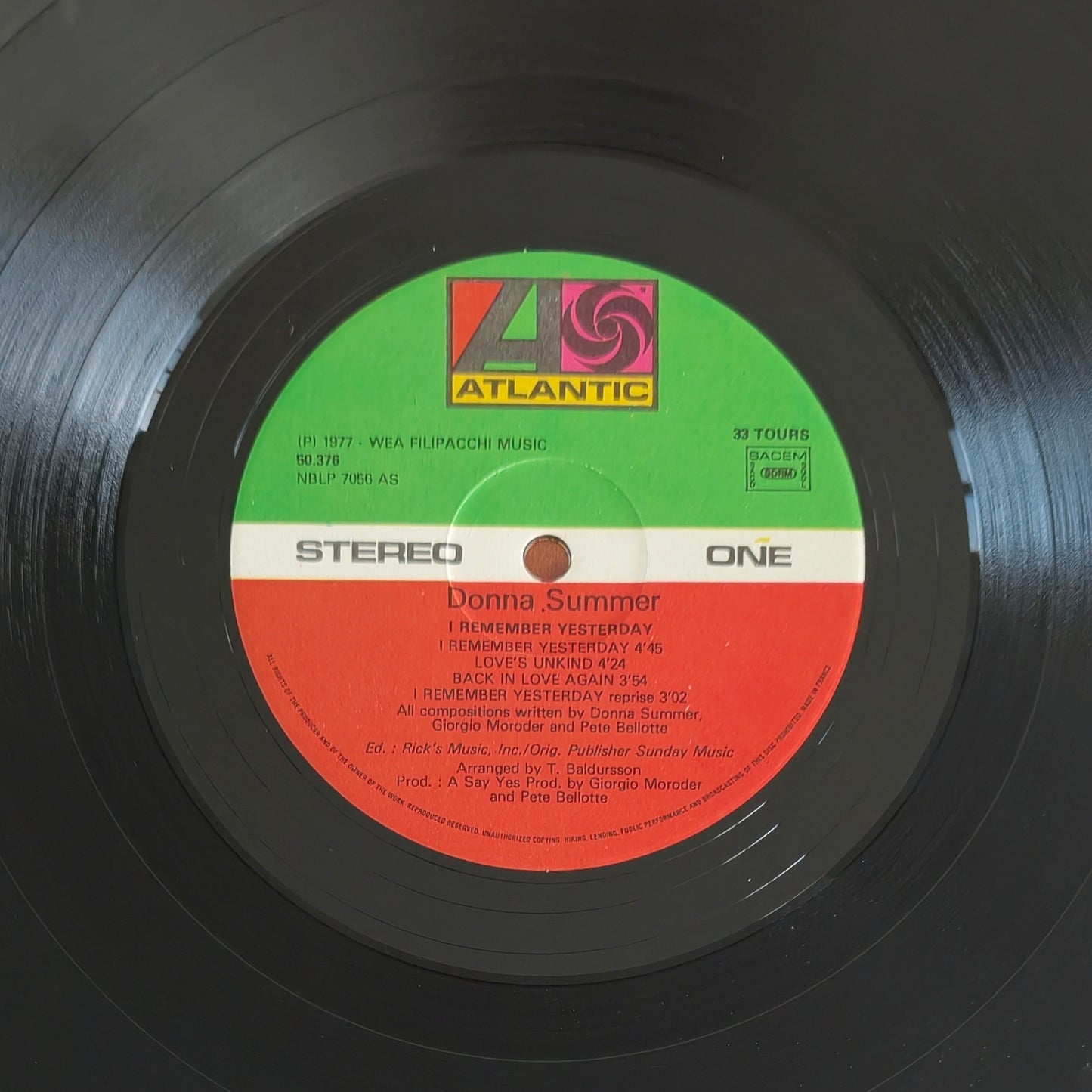 DONNA SUMMER - I Remember Yesterday
