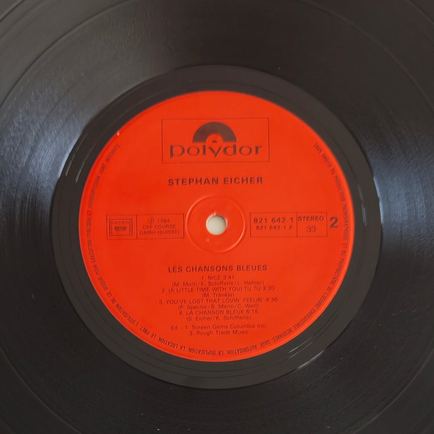 STEPHAN EICHER - Les Chansons Bleues