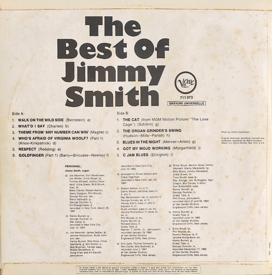 JIMMY SMITH - The Best Of Jimmy Smith