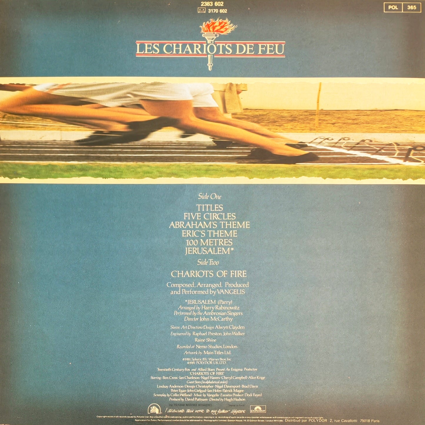 VANGELIS - Les chariots de feu (original soundtrack)