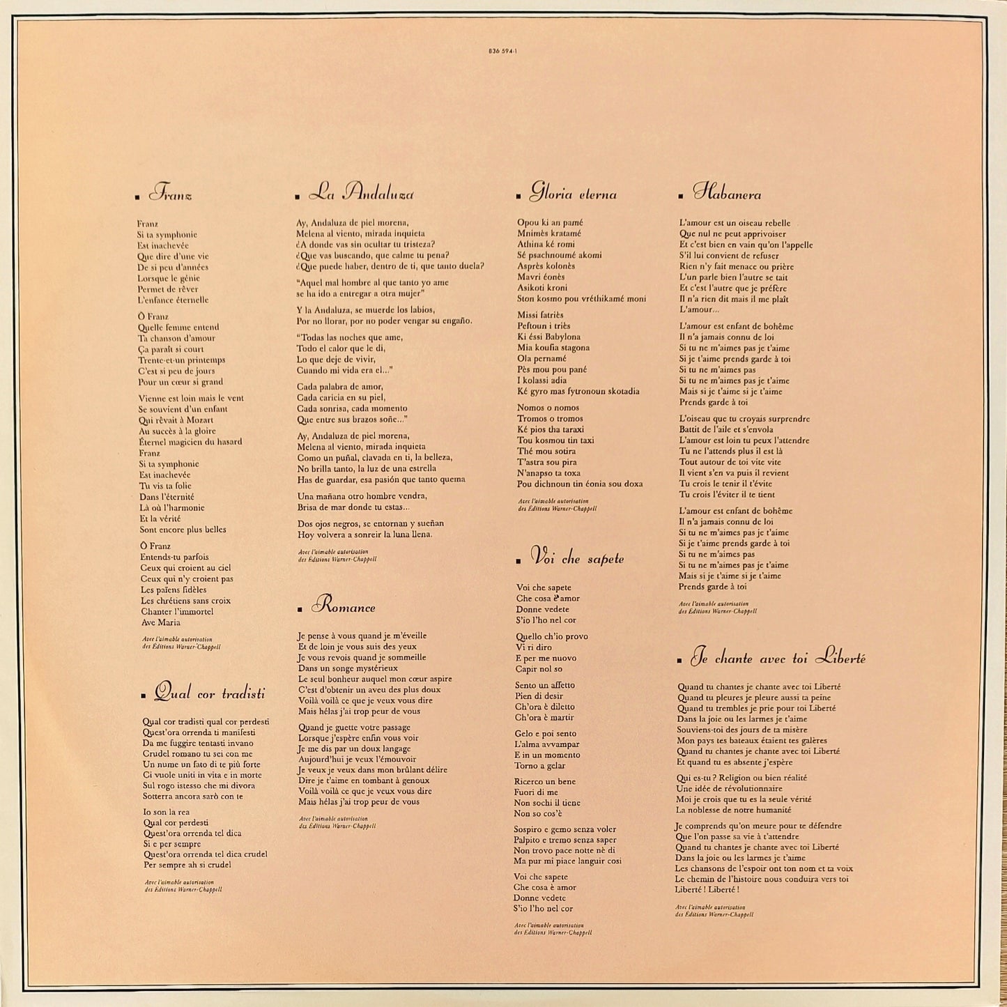 NANA MOUSKOURI - Classique