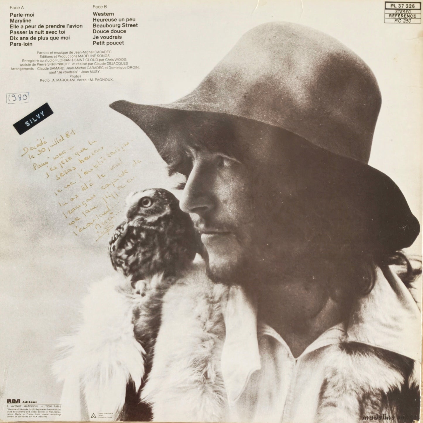JEAN MICHEL CARADEC - Parle-moi