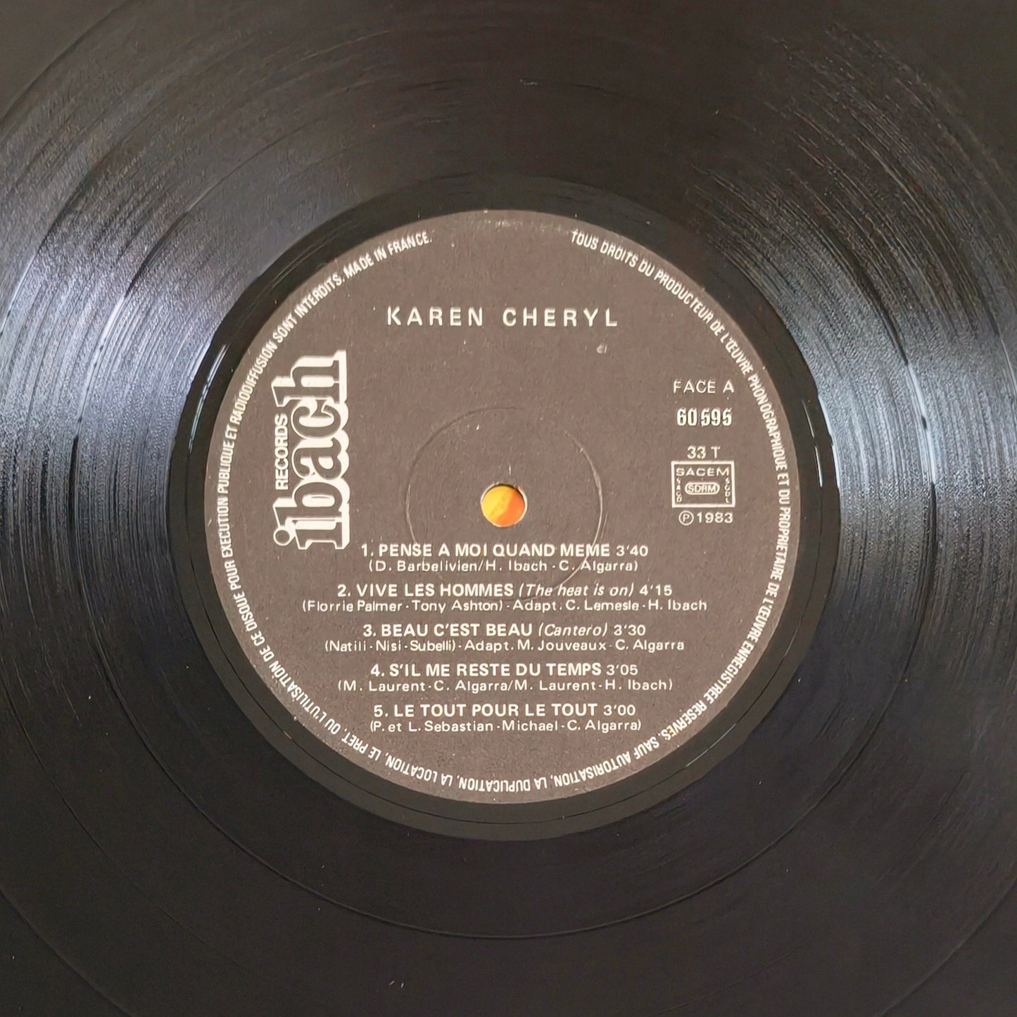KAREN CHERYL - Karen Cheryl 1983