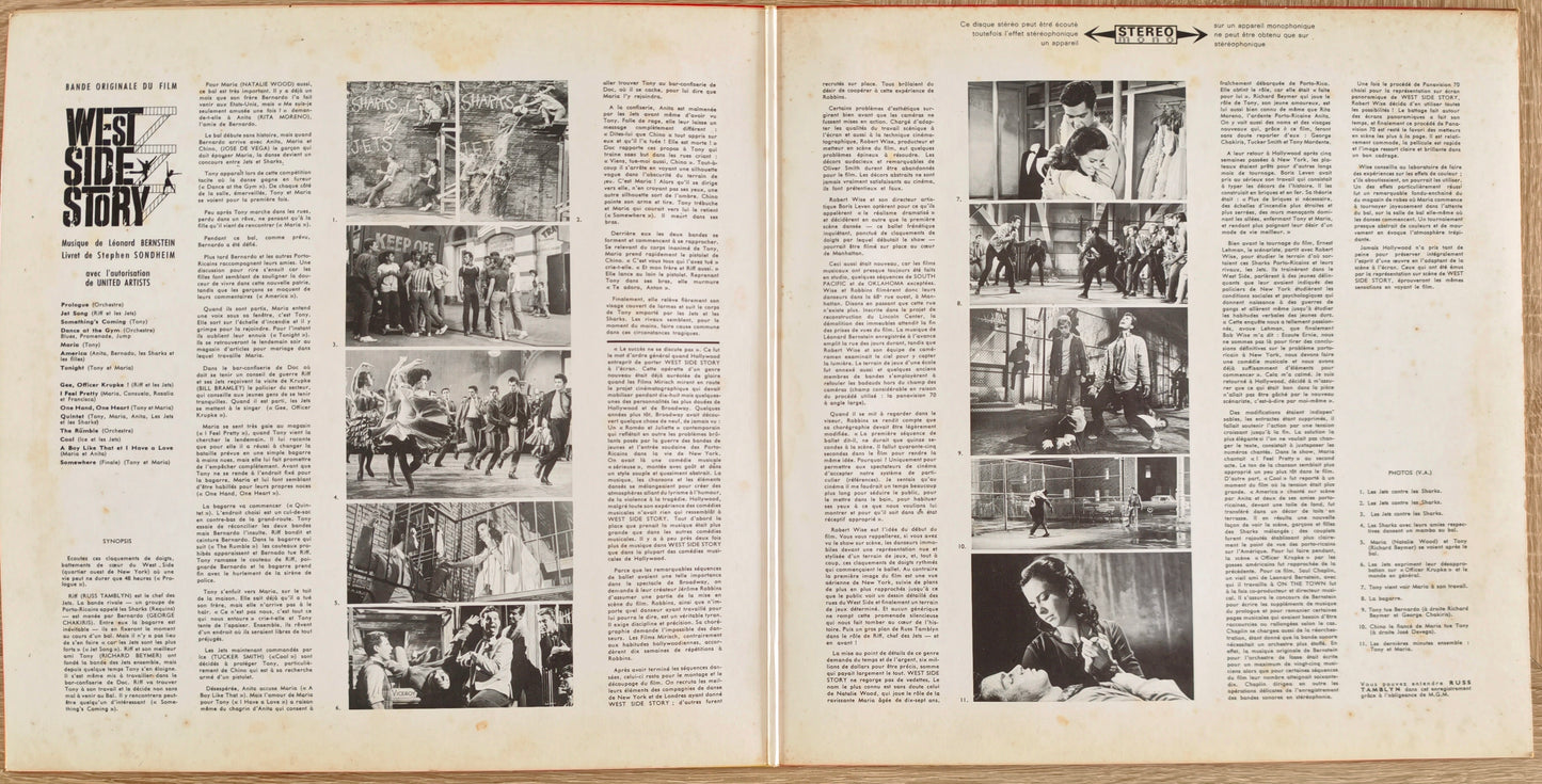 LEONARD BERNSTEIN - West Side Story (The Original Sound Track Recording)