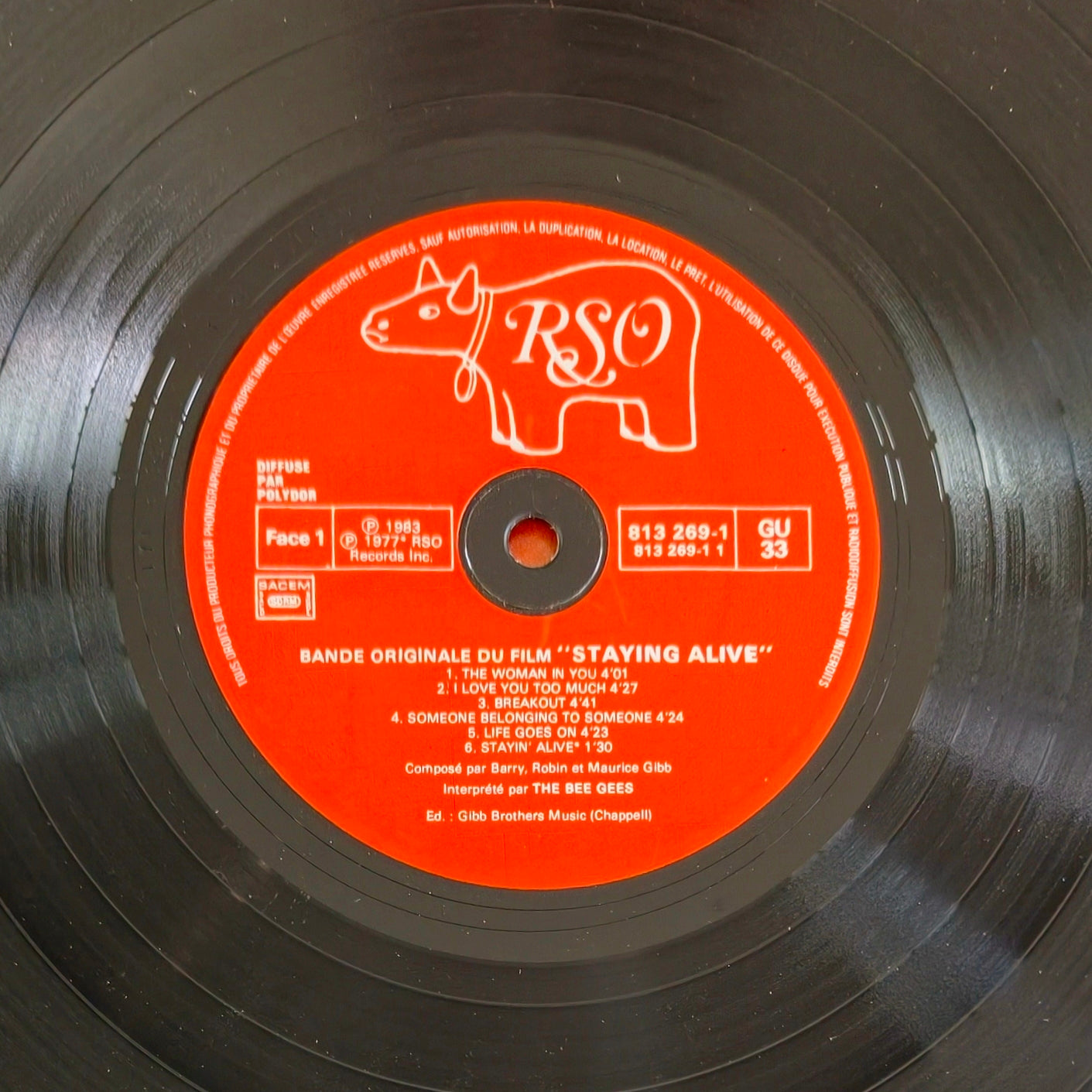 STAYING ALIVE - Bande Originale Du Film