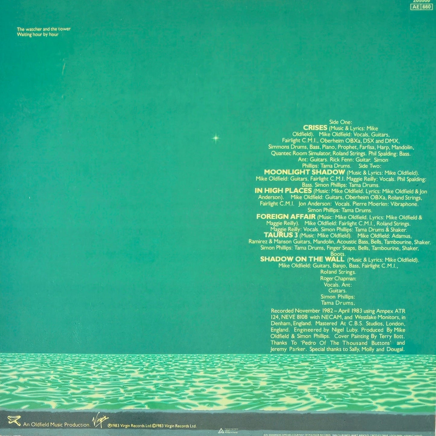 MIKE OLDFIELD - Crises