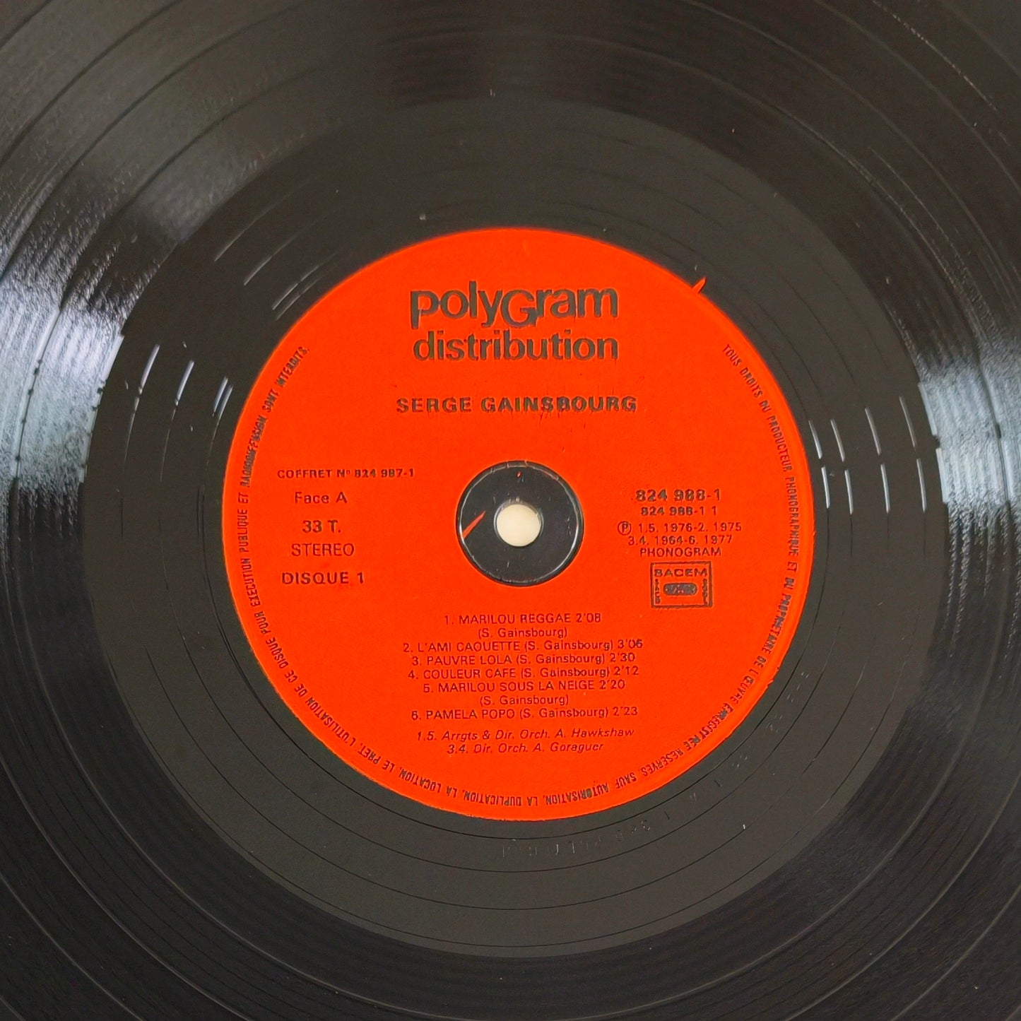 SERGE GAINSBOURG - Versions Originales (Vol.1)