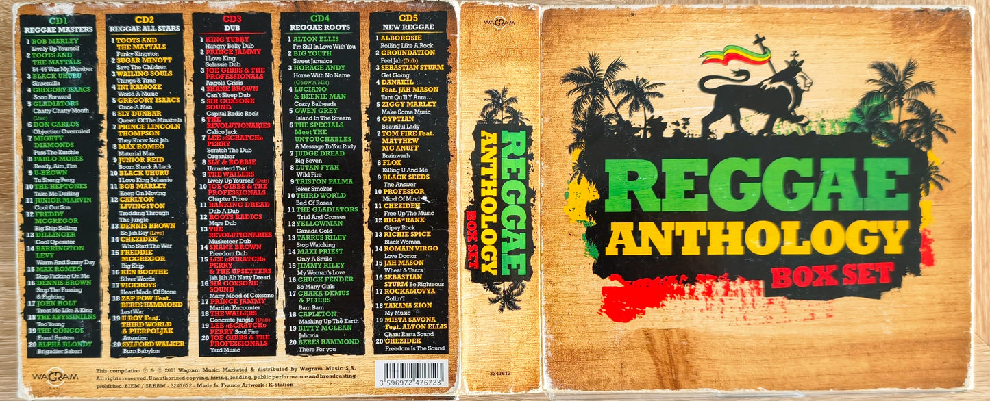 REGGAE ANTHOLOGY BOX SET (5 CD)