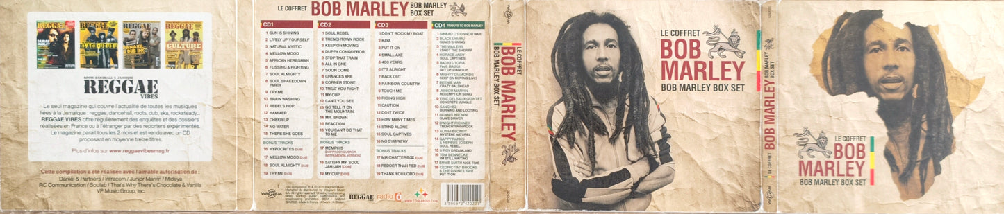 BOB MARLEY - Le Coffret Bob Marley (Bob Marley Box Set)