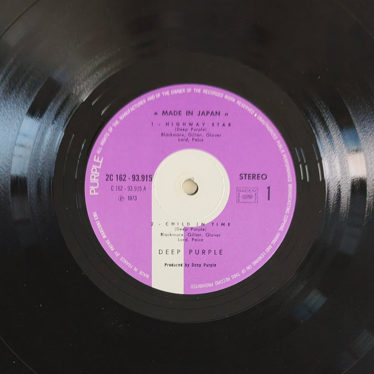DEEP PURPLE - Made In Japan