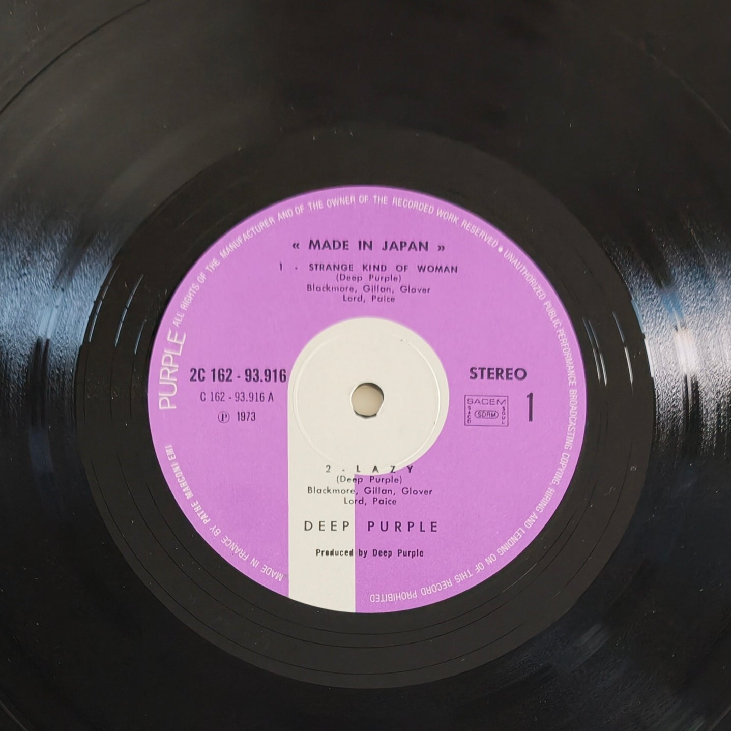 DEEP PURPLE - Made In Japan