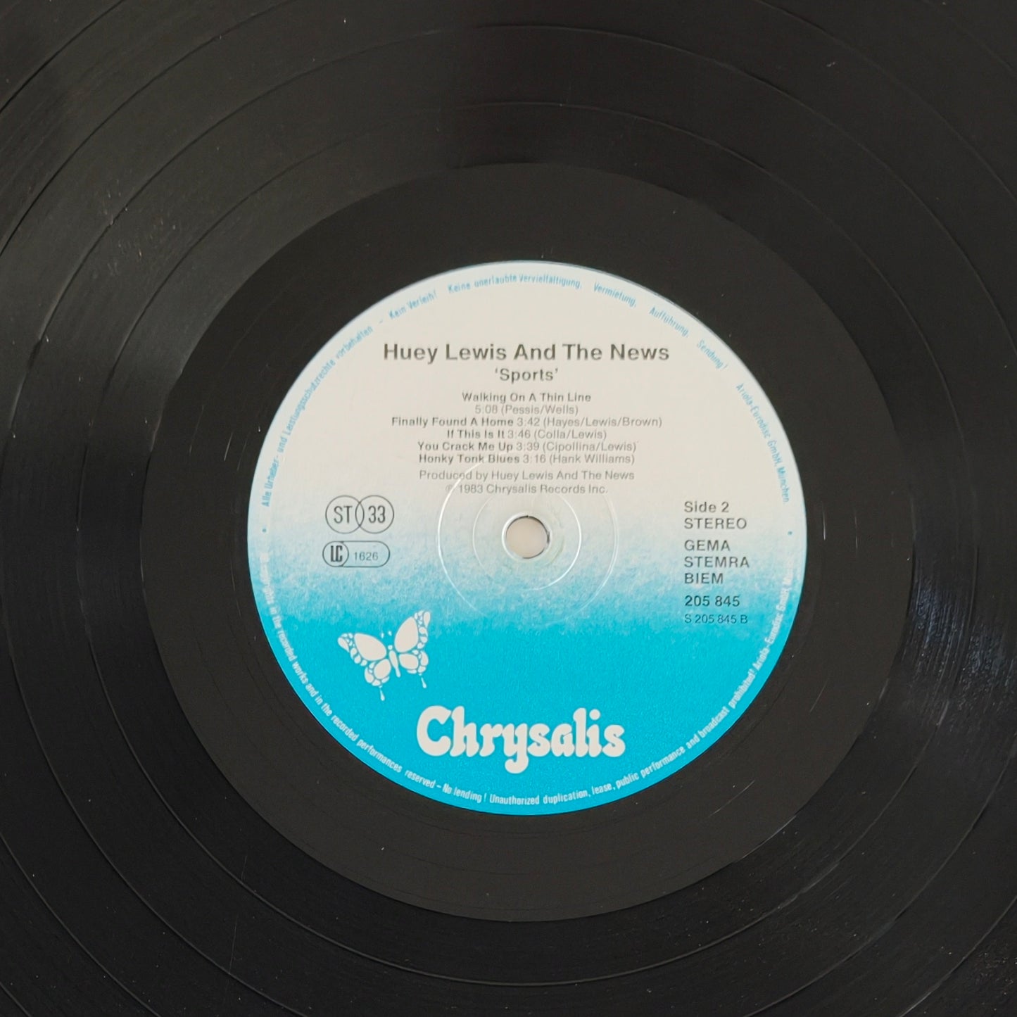 HUEY LEWIS AND THE NEWS - Sports