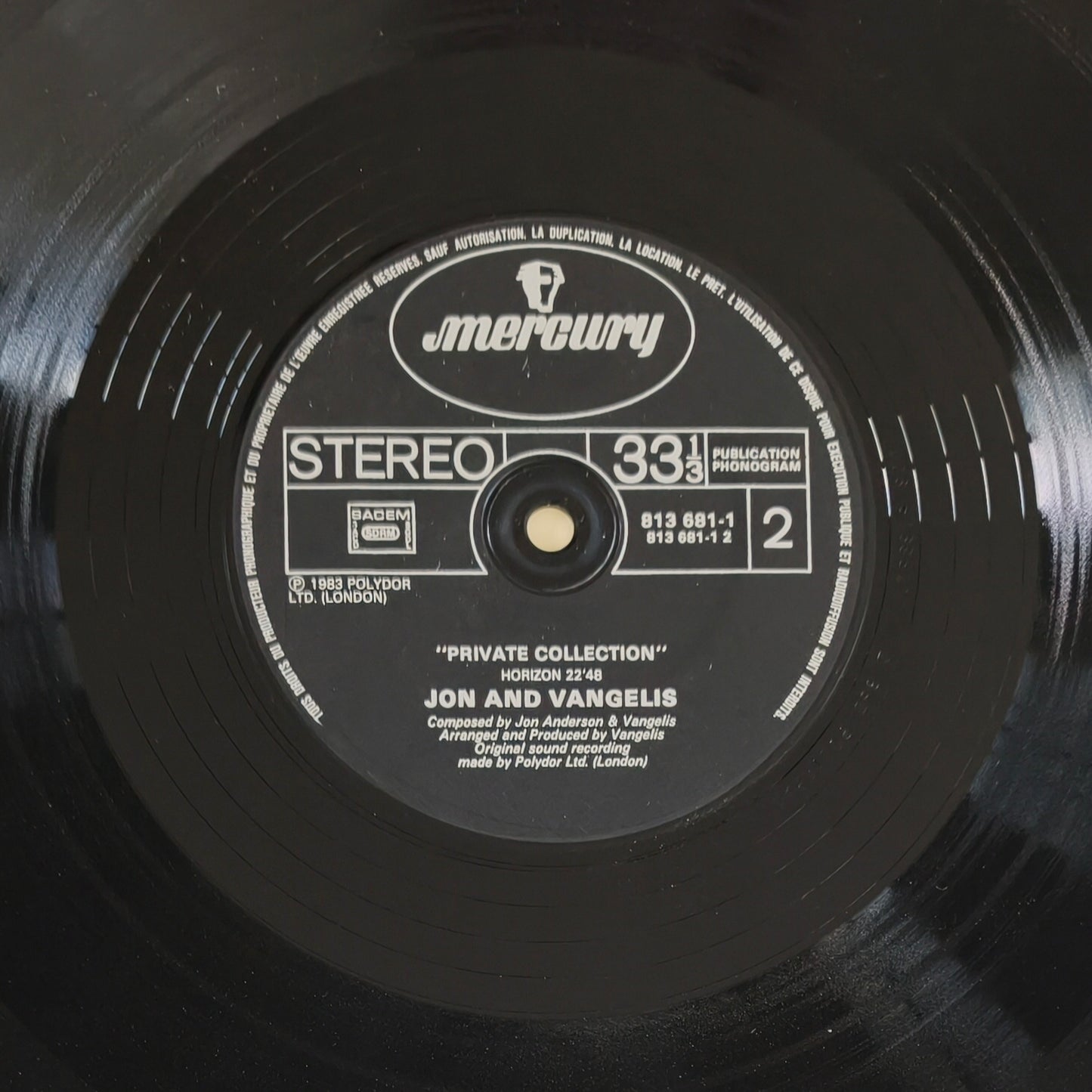 JON & VANGELIS - Private Collection