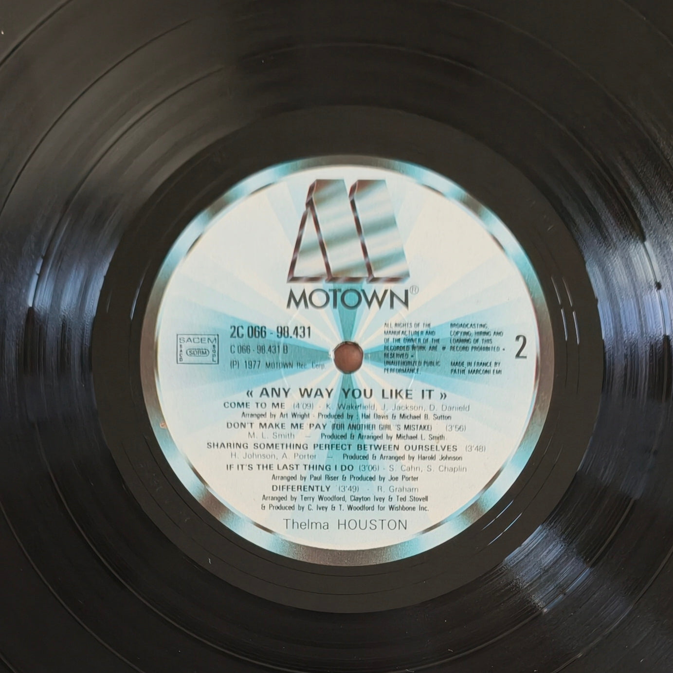 THELMA HOUSTON - Any Way You Like It