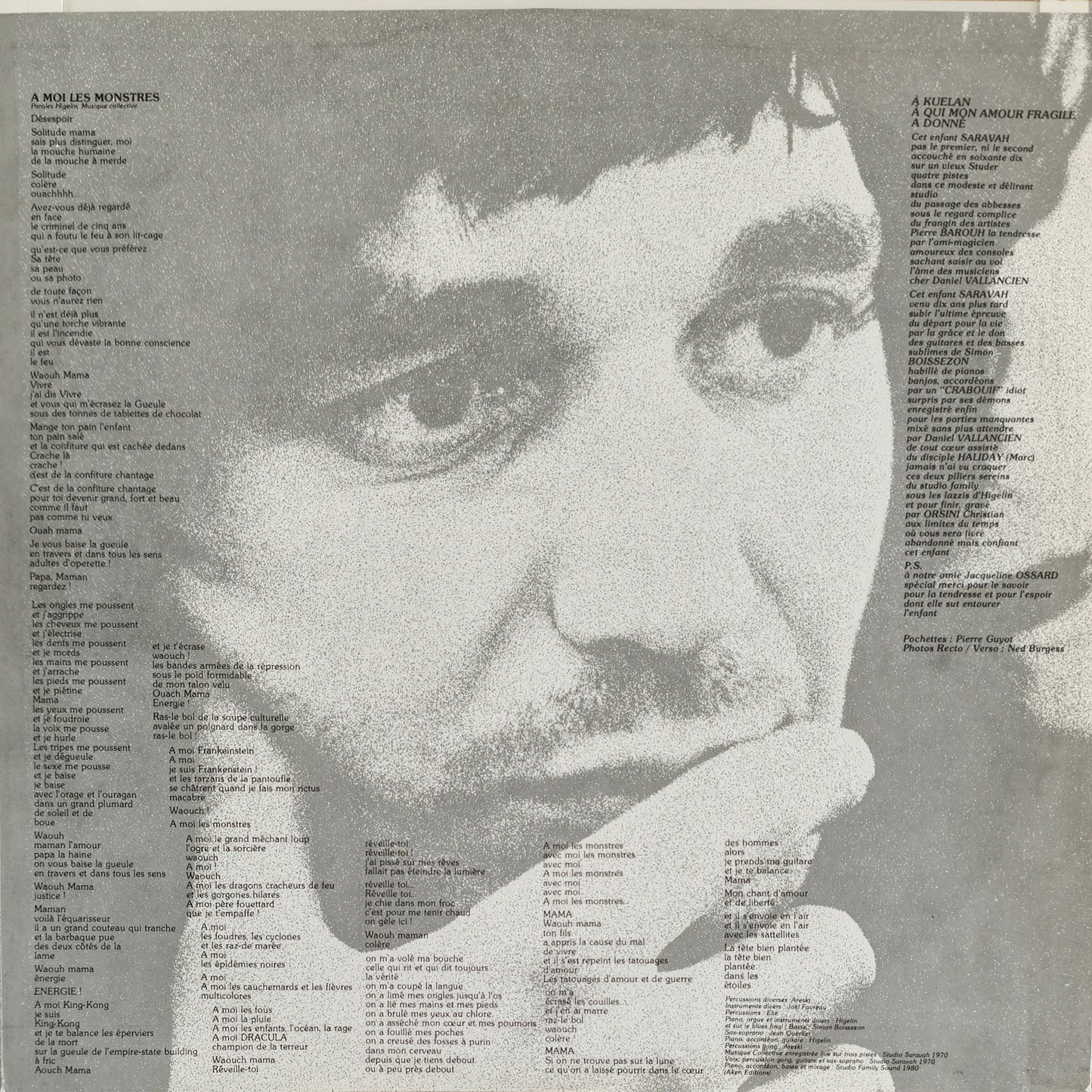 JACQUE HIGELIN- Inédits 1970