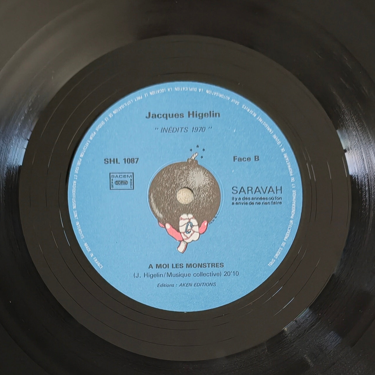 JACQUE HIGELIN- Inédits 1970