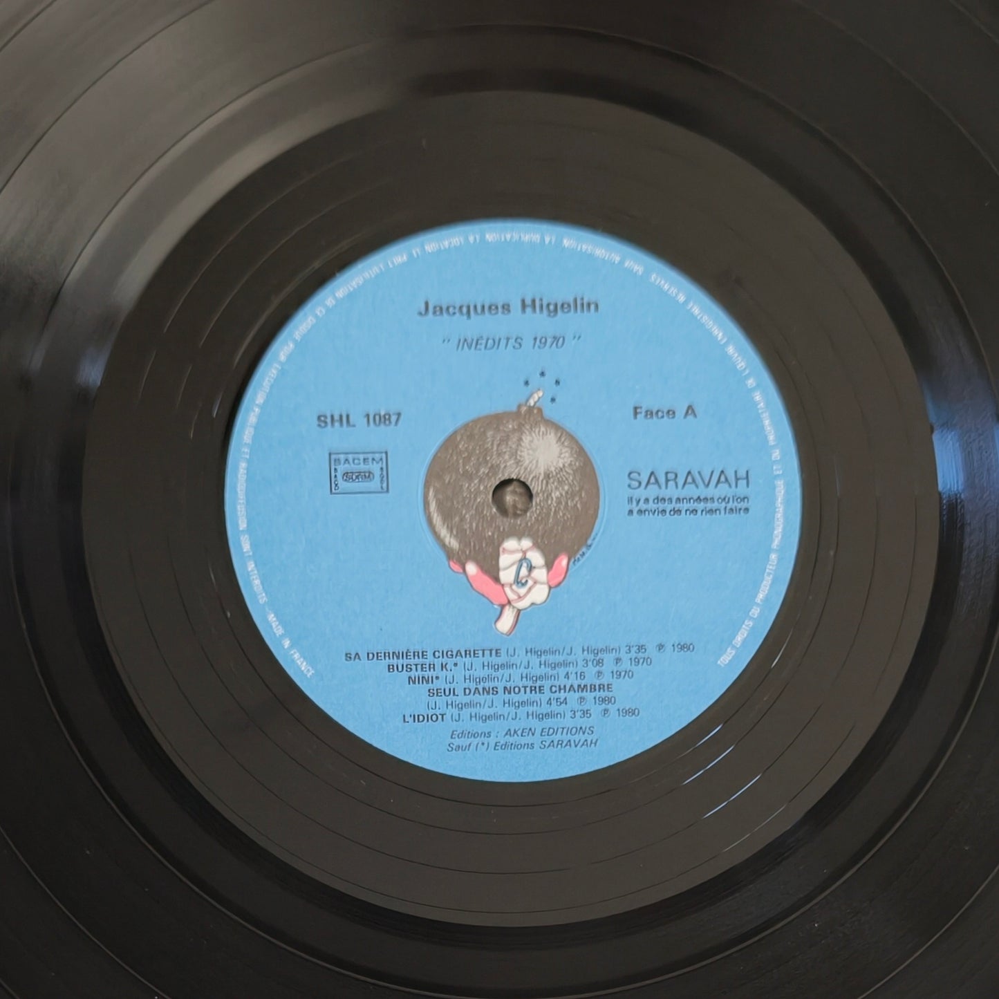JACQUE HIGELIN- Inédits 1970