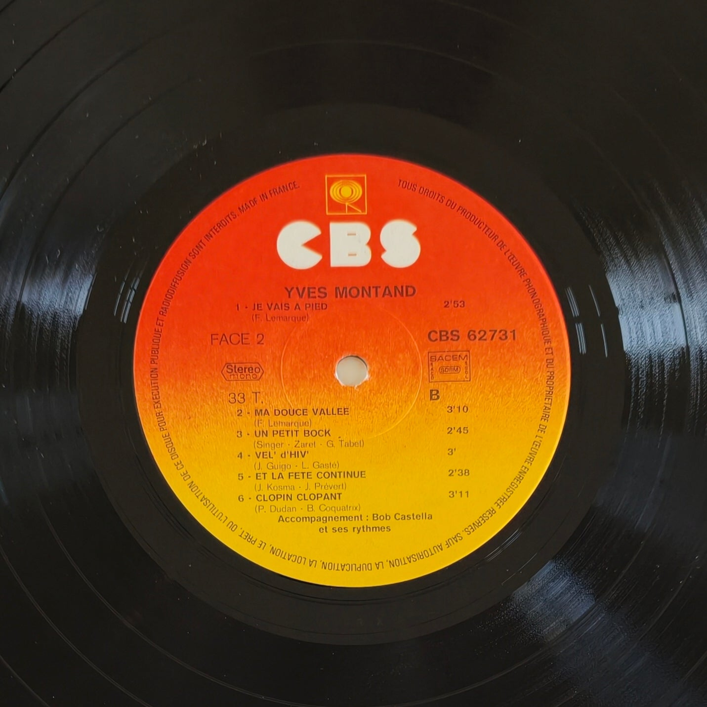 YVES MONTAND - Yves Montand