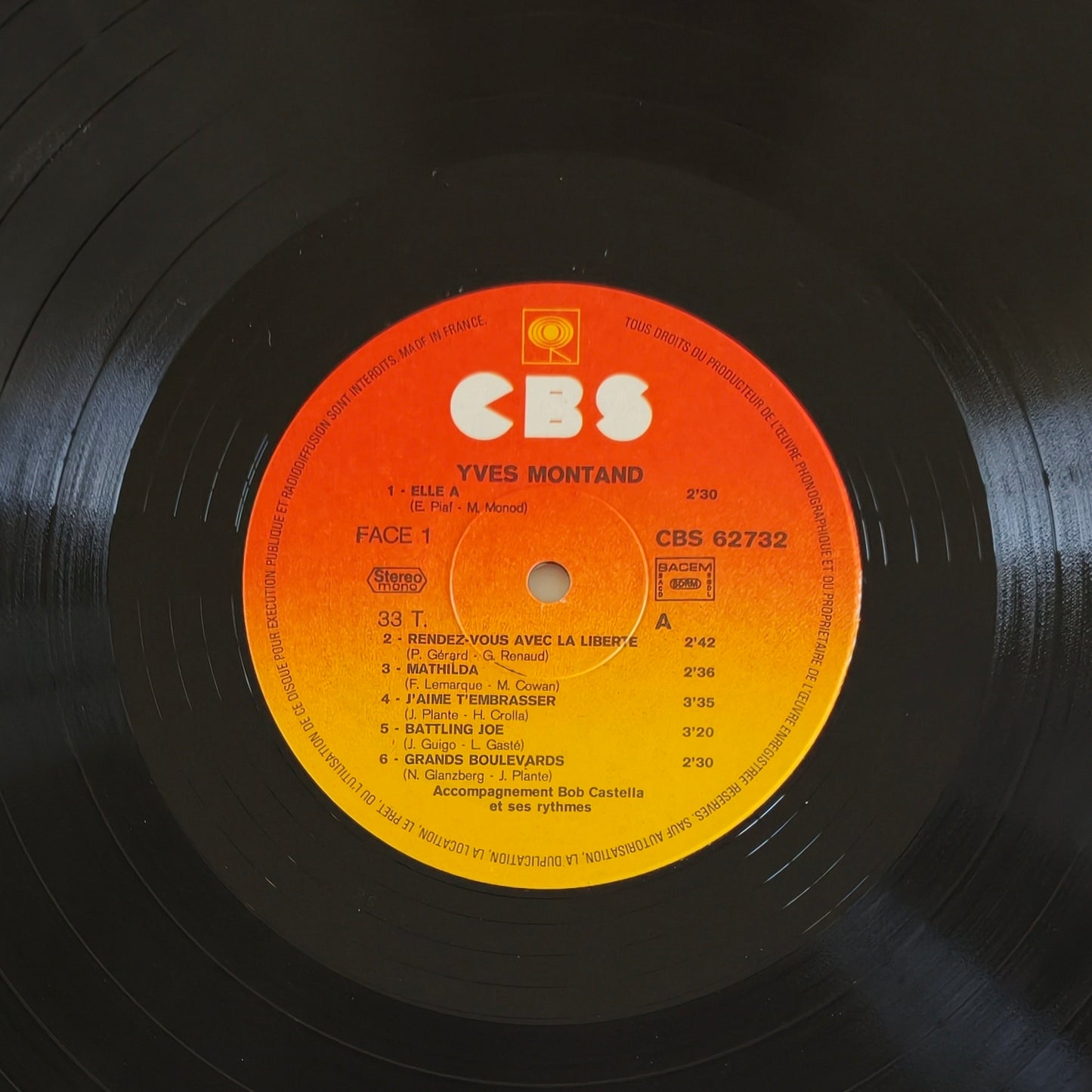 YVES MONTAND - Yves Montand